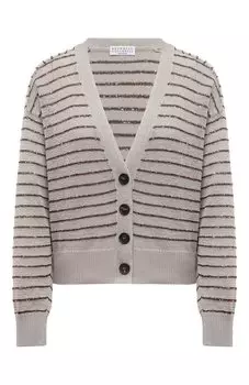 Хлопковый кардиган Brunello Cucinelli