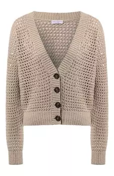 Хлопковый кардиган Brunello Cucinelli