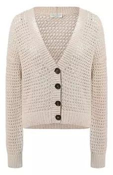 Хлопковый кардиган Brunello Cucinelli