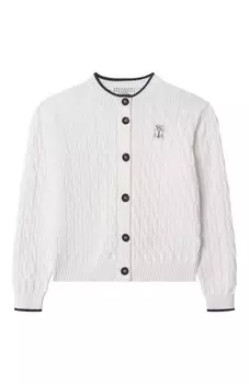 Хлопковый кардиган Brunello Cucinelli