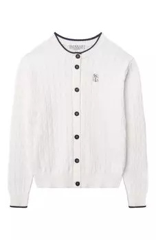 Хлопковый кардиган Brunello Cucinelli