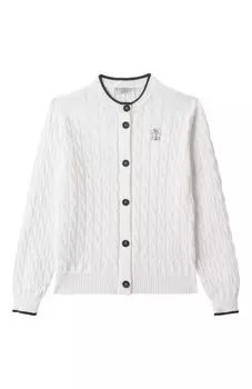 Хлопковый кардиган Brunello Cucinelli