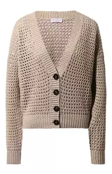 Хлопковый кардиган Brunello Cucinelli