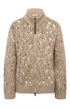 Хлопковый кардиган Brunello Cucinelli