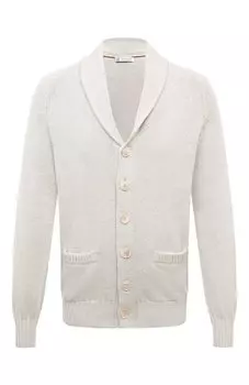 Хлопковый кардиган Brunello Cucinelli