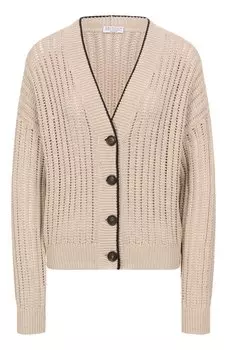 Хлопковый кардиган Brunello Cucinelli