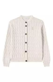 Хлопковый кардиган Brunello Cucinelli