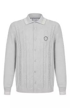 Хлопковый кардиган Brunello Cucinelli