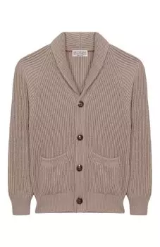 Хлопковый кардиган Brunello Cucinelli