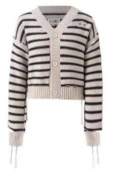 Хлопковый кардиган MM6