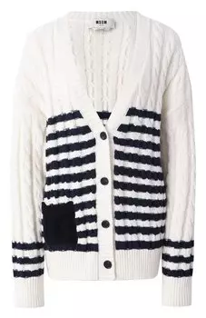 Хлопковый кардиган MSGM