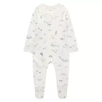 Хлопковый комбинезон babybu