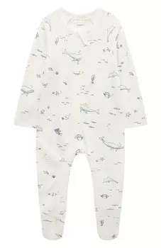 Хлопковый комбинезон babybu