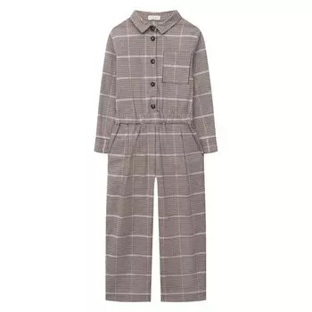 Хлопковый комбинезон Brunello Cucinelli