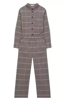 Хлопковый комбинезон Brunello Cucinelli