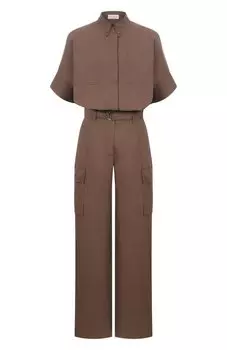 Хлопковый комбинезон Brunello Cucinelli