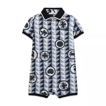 Хлопковый комбинезон Dolce &amp; Gabbana