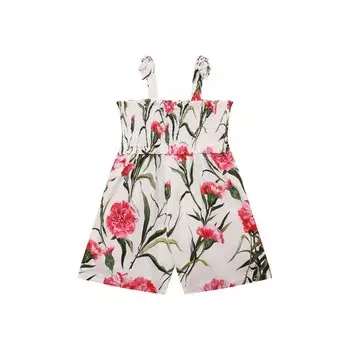 Хлопковый комбинезон Dolce & Gabbana