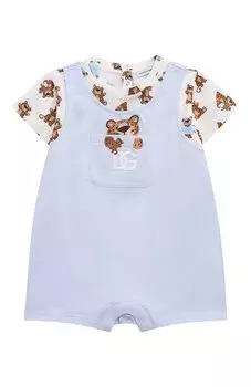 Хлопковый комбинезон Dolce & Gabbana