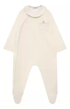 Хлопковый комбинезон Dolce & Gabbana