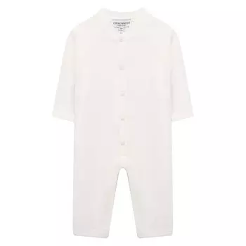 Хлопковый комбинезон Emporio Armani