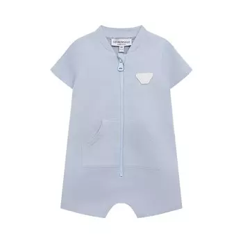 Хлопковый комбинезон Emporio Armani