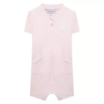 Хлопковый комбинезон Emporio Armani