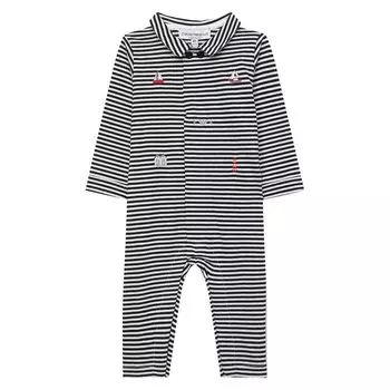 Хлопковый комбинезон Emporio Armani