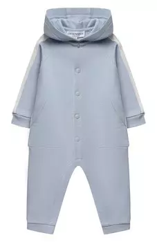 Хлопковый комбинезон Emporio Armani