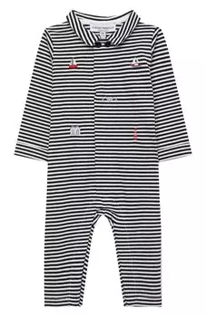 Хлопковый комбинезон Emporio Armani