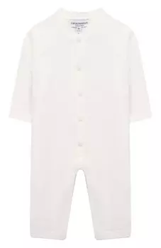 Хлопковый комбинезон Emporio Armani