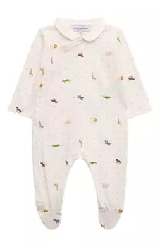 Хлопковый комбинезон Emporio Armani