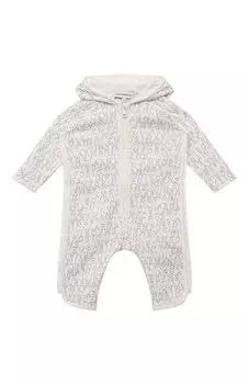 Хлопковый комбинезон Emporio Armani