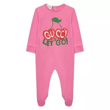 Хлопковый комбинезон Gucci