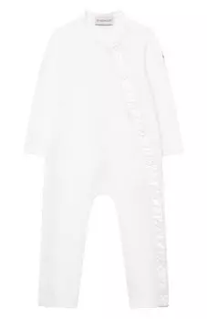 Хлопковый комбинезон Moncler