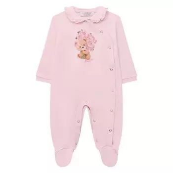 Хлопковый комбинезон Monnalisa