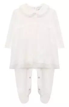 Хлопковый комбинезон Monnalisa