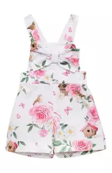 Хлопковый комбинезон Monnalisa