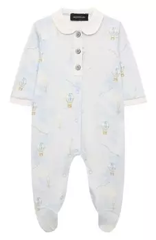 Хлопковый комбинезон Monnalisa