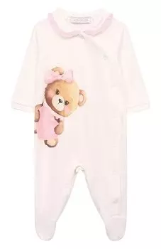 Хлопковый комбинезон Monnalisa