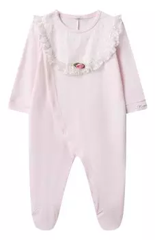 Хлопковый комбинезон Monnalisa