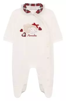 Хлопковый комбинезон Monnalisa