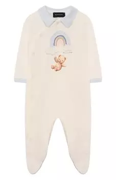 Хлопковый комбинезон Monnalisa