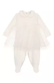 Хлопковый комбинезон Monnalisa