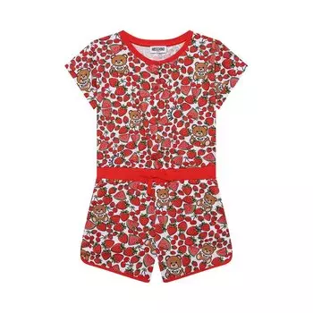 Хлопковый комбинезон Moschino
