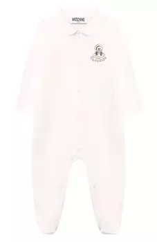 Хлопковый комбинезон Moschino