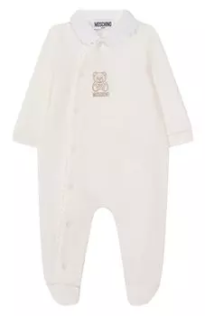 Хлопковый комбинезон Moschino