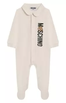 Хлопковый комбинезон Moschino