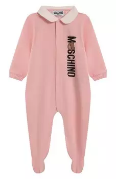 Хлопковый комбинезон Moschino