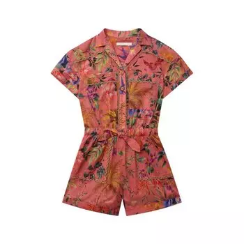 Хлопковый комбинезон Zimmermann